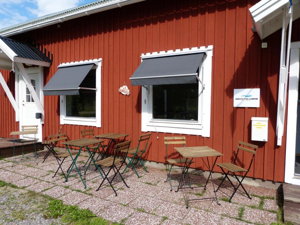 Sangis Motell Och Camping Exterior foto